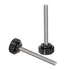Unique Bargains Plastic Threaded Bolt Knurled Clamping Knob Thumb Screws 6 Pcs - 3 of 4
