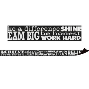Teacher Created Resources Modern Farmhouse Positive Sayings Magnetic Border, 24 Feet (Pack of 2) - 1 of 1