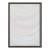 18" x 24" Blake Brushstroke 117 by Jessi Raulet of Ettavee Framed Printed Glass Gray - Kate & Laurel All Things Decor - 4 of 4