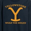 Men's - Yellowstone - Wear The Brand Y Long Sleeve Graphic T-Shirt - 2 of 4