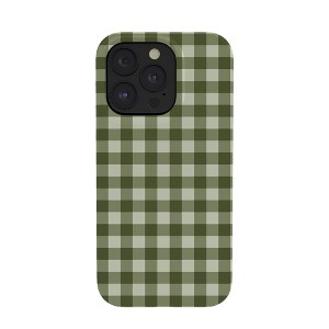 Colour Poems Gingham Moss Snap iPhone 14 Case - Society6 - 1 of 1