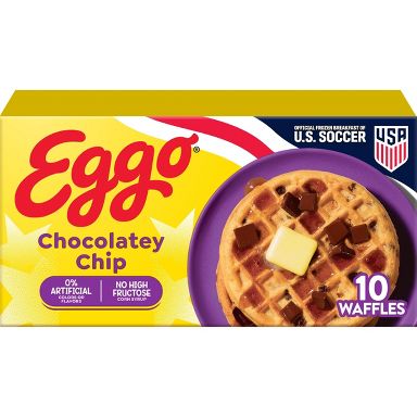 Eggo Frozen Waffles Chocolatey Chip - 12.3oz/10ct