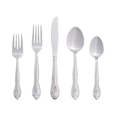 personalized baby silverware set
