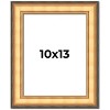 PosterPalooza | Photo Size Traditional Gold Picture Frame - UV Acrylic, Foam Board Backing, Hanging Hardware - 2 of 4