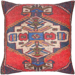 Mark & Day Fieberbrunn Global Bright Red Throw Pillow - 1 of 4