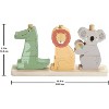 Fisher-Price Wood Baby Toy Stack & Sort Animals, 10 Wooden Pieces for Developmental Play for Infants & Toddlers Ages 1+ Years - 3 of 3