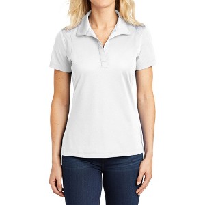 Mafoose Women's Short Sleeve Sport-Wick Smooth Micropique Polo T-shirt - 1 of 4