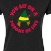Women's - ELF - Christmas Family Set Throne Of Lies Fitted Graphic T-Shirt - 2 of 3