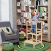 Toddler Tower, Adjustable Height Kids Kitchen Step Stool, Montessori Step Stool for Toddlers with Chalkboard & Safety Rail - 4 of 4