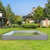 2pcs Raised Garden Bed Kit, Heavy-Duty Metal Planter Boxes with Oval Design, Outdoor Planting Solution for Vegetables - Coolbibila - 3 of 4