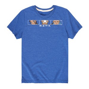 Boys' - Avatar: The Last Airbender - Battle Face Short Sleeve Graphic T-Shirt - 1 of 4