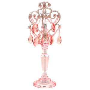 Tadpoles Chandelier Table Lamp - Pink (Lamp Only), Women