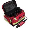 Kemp USA 17.5" Red, Black, and Yellow Premium Large Professional Trauma Bag - 2 of 4