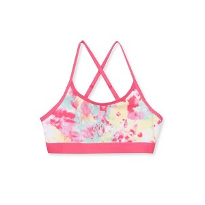 Lands' End Kids Chlorine Resistant Criss Cross Bikini Top - 1 of 2