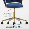 Office Chair Desk Chair Task Chair, High Chair, Adjustable Swivel Chair on Wheels Rolling Stool Salon Stool Vanity Stool Modern-The Pop Home - 3 of 4