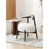 27.5"Accent Chairs,White - 4 of 4