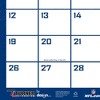 NFL New York Giants 2025 22"x17" Desk Calendar - 3 of 4