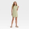 Women's Short Sleeve Mini Shirtdress - Universal Thread™ - 3 of 3