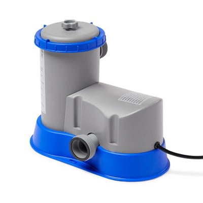 Bestway 58390E Flowclear 1500 GPH Filter Pump for Above Ground Swimming Pool