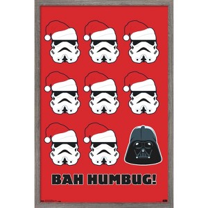 Trends International Star Wars: Saga - Bah Humbug Framed Wall Poster Prints - 1 of 4