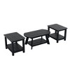 WestinTrends 3-Piece Outdoor Adirondack Coffee Table and Side Table Set - 4 of 4
