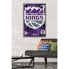 Trends International NBA Sacramento Kings - Maximalist Logo 23 Framed Wall Poster Prints - 2 of 4
