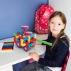 PICASSO-TILES Pipe Tube for Kids, 136PCS Wheel Construction STEM Building Blocks Educational Toy - 3 of 4