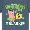 Boys' - SpongeBob Squarepants - Prone To Shenanigans And Malarkey Short Sleeve Graphic T-Shirt - 2 of 4