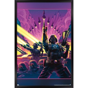Trends International G.I. Joe - Cobra Officer Framed Wall Poster Prints - 1 of 4