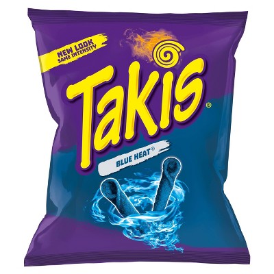 Takis Blue Heat Hot Chili Pepper Tortilla Chips  - 4oz