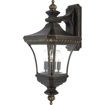 Devon 1-Light Imperial Bronze Outdoor Wall Lantern