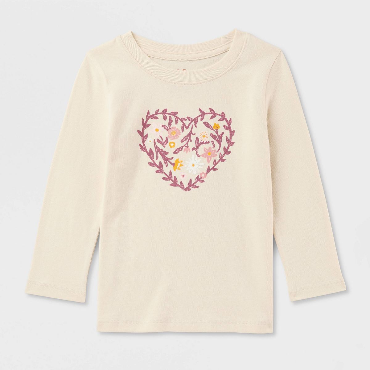 Toddler Girls' Long Sleeve Classic Graphic T-Shirt - Cat & Jack™ - thumbnail 2