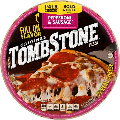 Tombstone Original Pepperoni & Sausage Frozen Pizza - 19.4oz