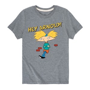 Boys' - Hey Arnold! - Cool Arnold Short Sleeve Graphic T-Shirt - 1 of 4
