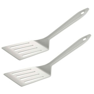 Hutzler 11-inch LOPOL Reinforced Nylon Slotted Spatula Turner, Set of 2 - 1 of 4