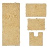 Modesto Collection Cotton Tufted Set of 4 Bath Rug Set - Home Weavers - 2 of 4
