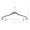REGALWOVEN Non-Slip Durable Space-Saving Special Design Clothes Hangers 20 Pcs - 2 of 4