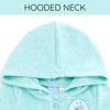 Disney Junior Girls Loop Terry Cloth Hooded Zip Up Swim Cover Up Little Kid to Big Kid - 4 of 4