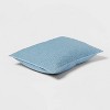 Garment Washed Paisley Stitch Quilt Sham - Threshold™ - 3 of 4