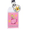 Nintendo Super Mario Princess Peach ID Badge Holder Lanyard w/ Rubber Charm - 2 of 4