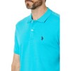 U.S. Polo Assn. Men's Slim Fit Interlock Polo Shirt - 3 of 4