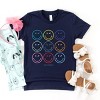 The Juniper Shop SmileyWorld Wink Rainbow Swirl Youth Short Sleeve Tee - 3 of 4