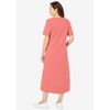 Woman Within Plus Size Layered Knit Empire Dress - 3 of 4