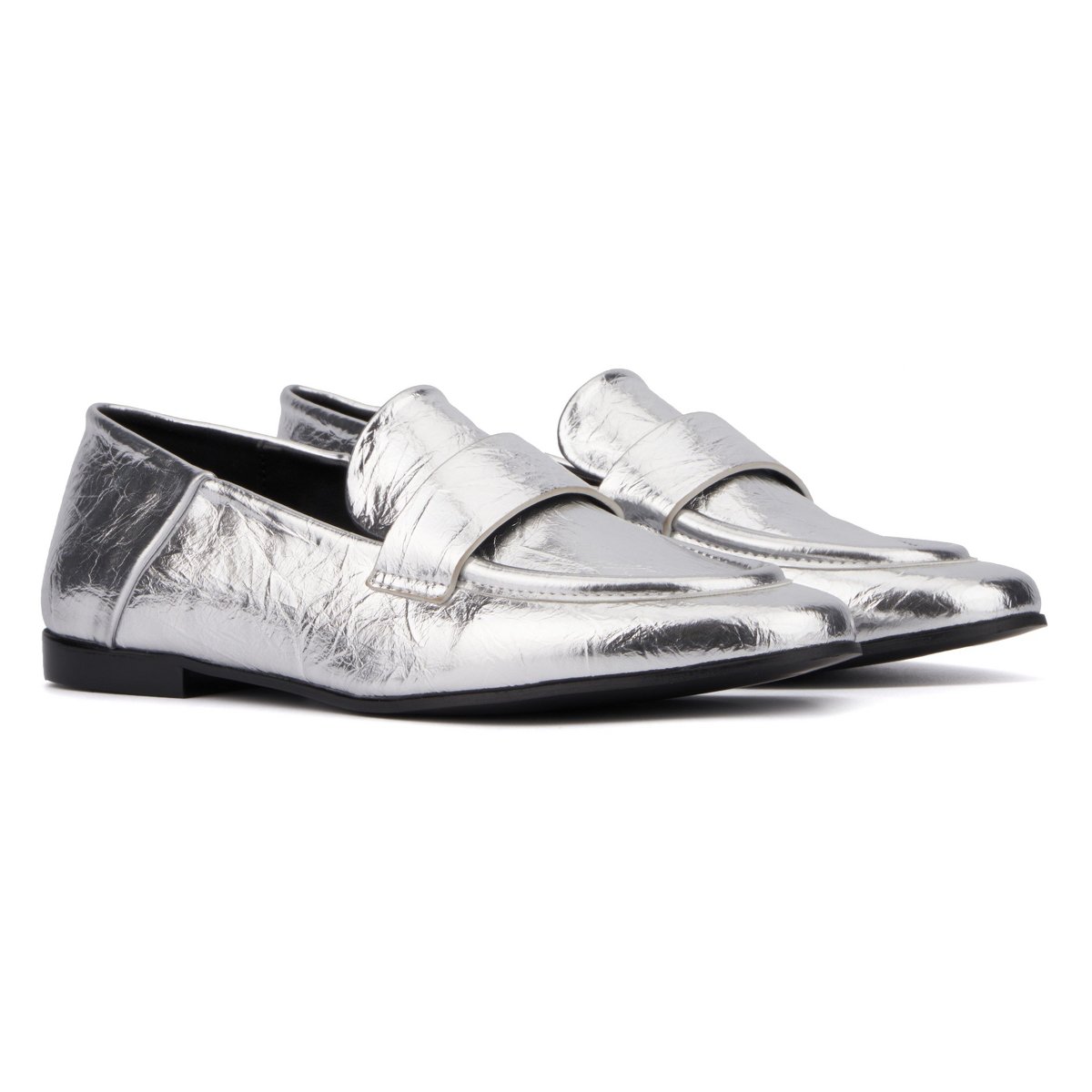 Женские туфли Torgeis Women's Carleigh Loafer Casual Shoe - 9, SILVER — фото 8