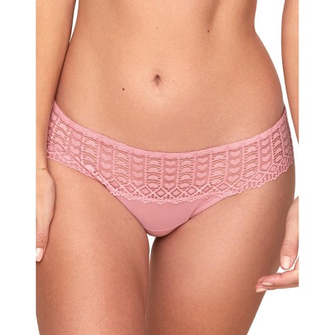 Adore Me Women's Nymphadora Cheeky Panty Xl / Coral Blush Pink. : Target