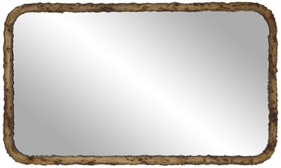 Phelan Oxidized Bronze Rectangular Wall Mirror
