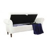 NicBex 63 Inch Storage Ottoman,Entryway Bench with Wood Legs for Bedroom and Living Room - 2 of 4