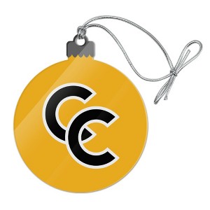 Colorado College Secondary Logo Acrylic Christmas Tree Holiday Ornament - 1 of 4