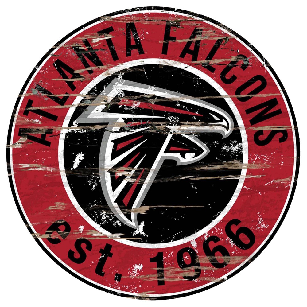 Photos - Wallpaper NFL Atlanta Falcons Established 12" Circular Sign