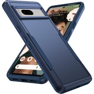 Entronix Case Compatible with Pixel 7 - Soft-Touch Dual-Layer Sleek Cover - 1 of 4